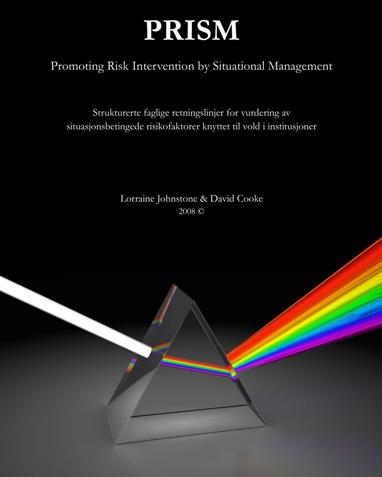 Bilde av fremsiden til PRISM manualen