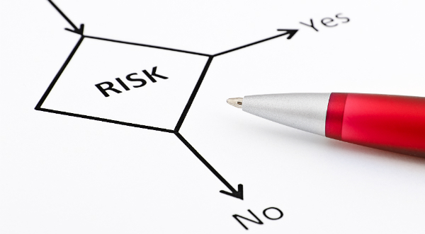 Valgboks i flytskjema ja eller nei med rød penn